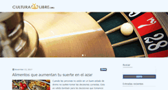 Desktop Screenshot of culturalibre.org